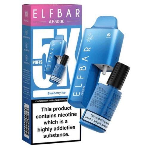 Blueberry Ice – ELFBAR AF5000 DISPOSABLE POD - CbdHempSupplies