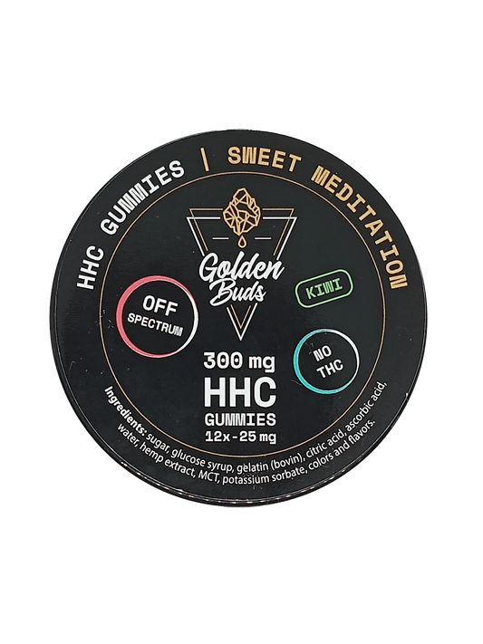 GoldenBuds 300MG HHC Gummies